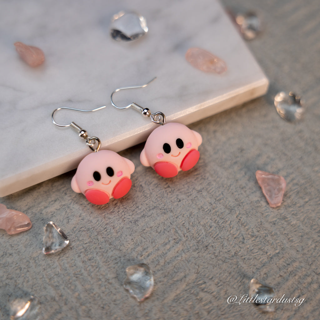 Pink Monster (Botak) | Earrings