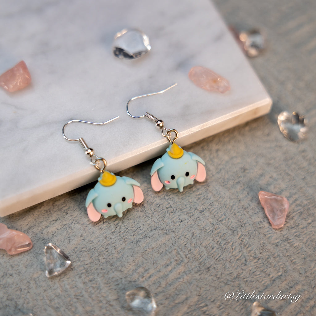 Blushing Elephant | Earrings