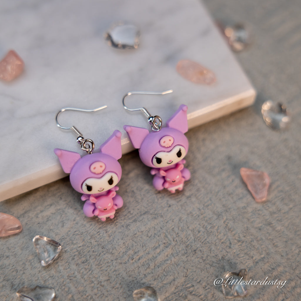 (Purple) Ku Ku | Earrings