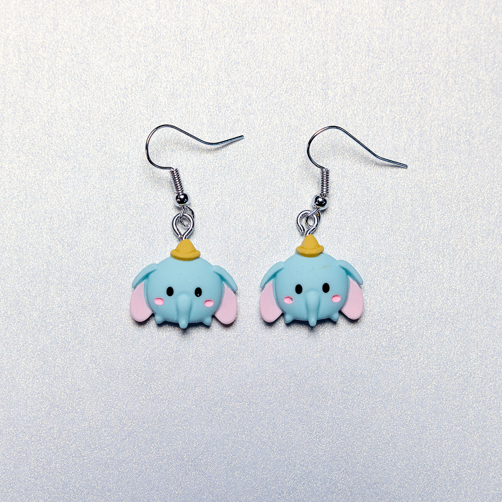 Blushing Elephant | Earrings