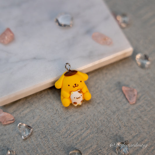 Yellow Fat Dog (Pet Cat) | Keychain