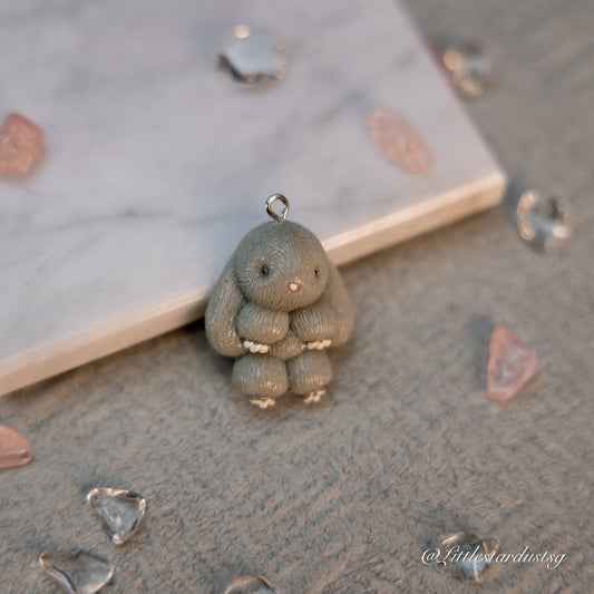 Grey Rabbit | Keychain