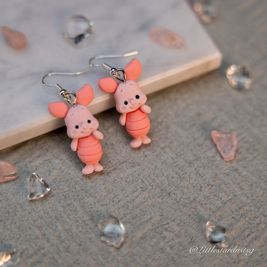 Pink Piggy | Earrings