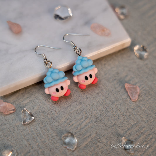 Pink Monster (Frosted Ice) | Earrings