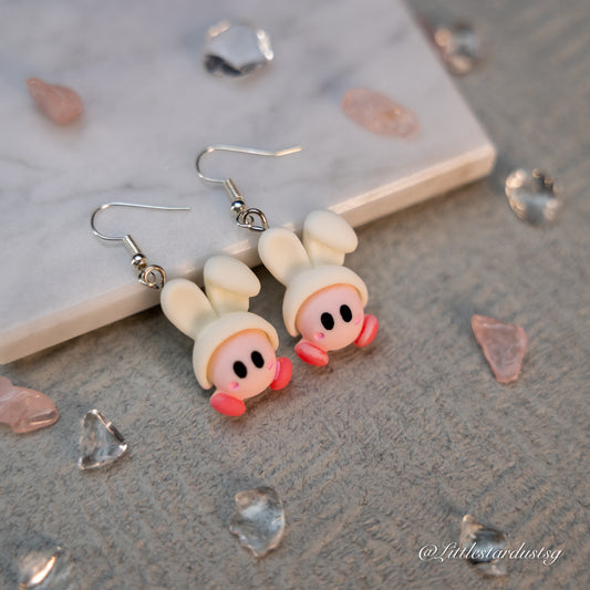 Pink Monster (Bunny Ears) | Earrings