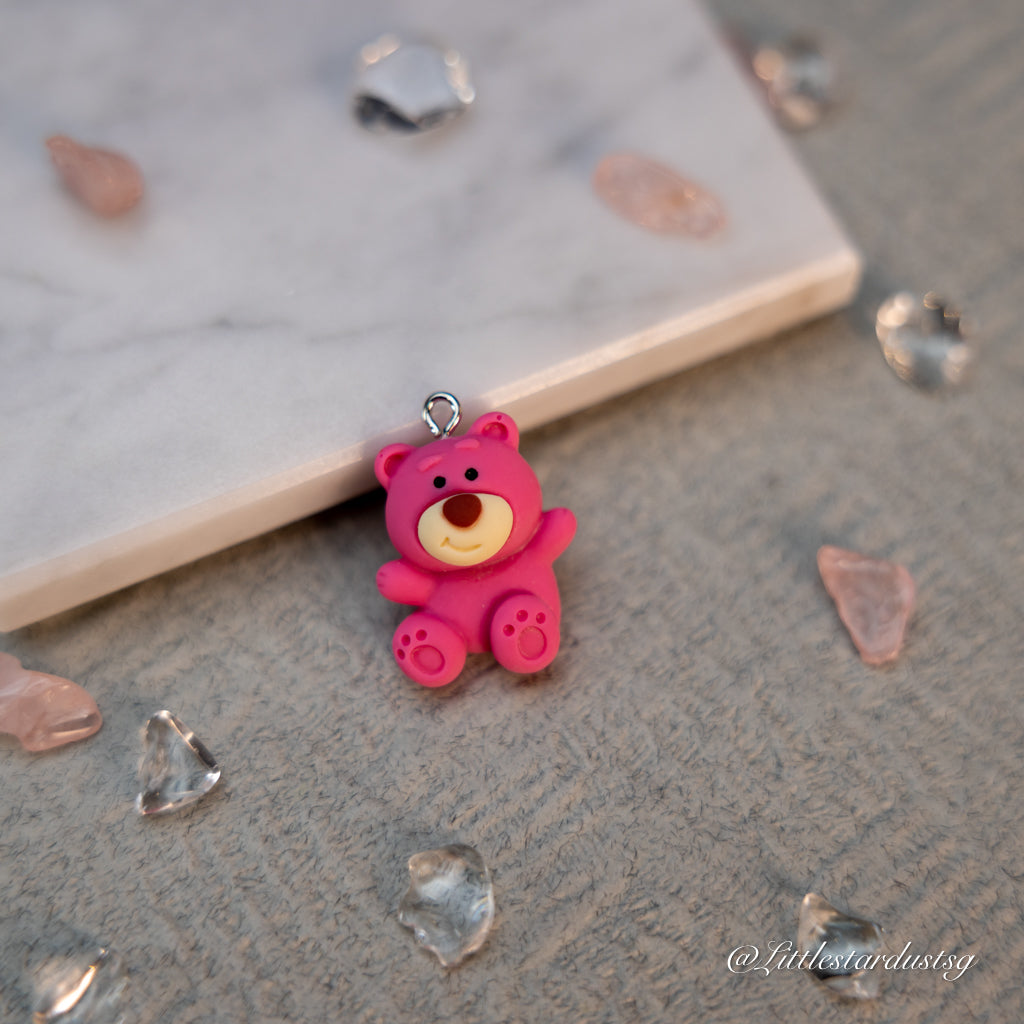 Pink Bear | Keychain