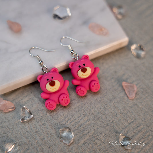 Pink Bear | Earrings