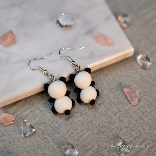 Panda Back | Earrings