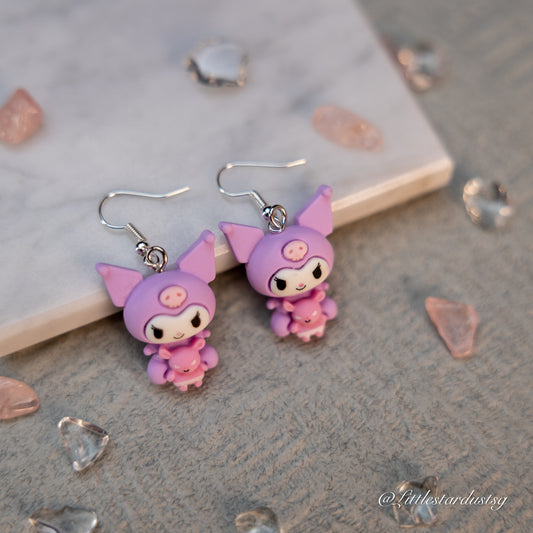 (Purple) Ku Ku | Earrings
