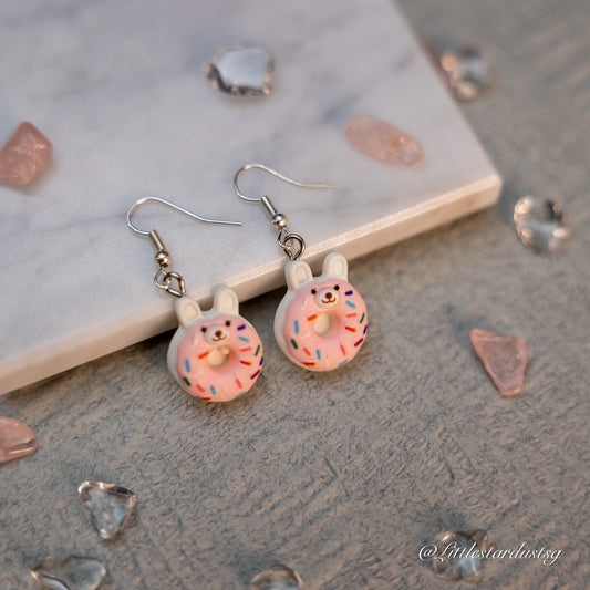 Donut (Little Bear) | Earrings