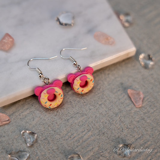 Pink Donut | Earrings