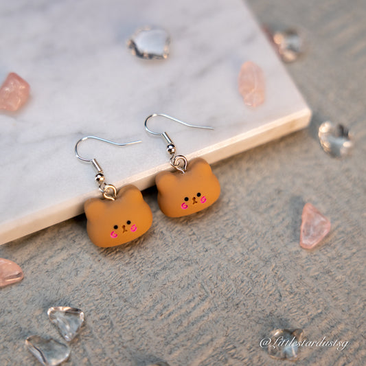 Confused Bear | Earrings